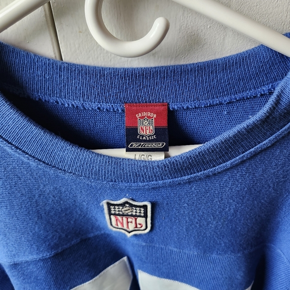 1970s Rams Reebok Blue and White NFL Deacon Jones Vintage Jersey - Picture 3 of 13